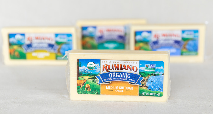 Organic Cheddar Cheese | Rumiano