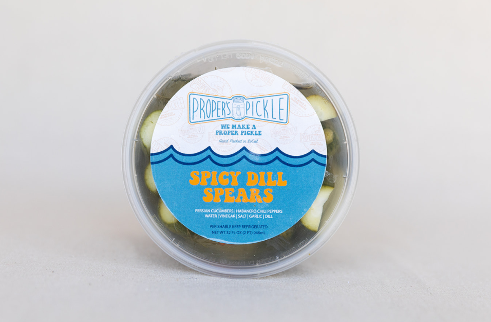 Spicy Pickle Spears | Proper's Pickles