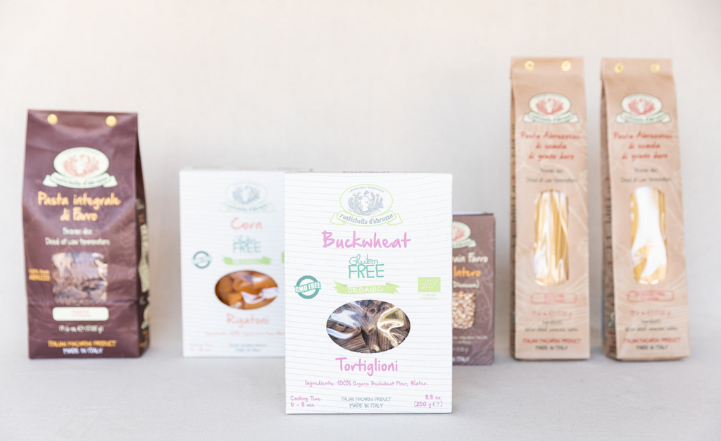 Organic Buckwheat Tortiglioni Gluten Free Pasta | Manicaretti