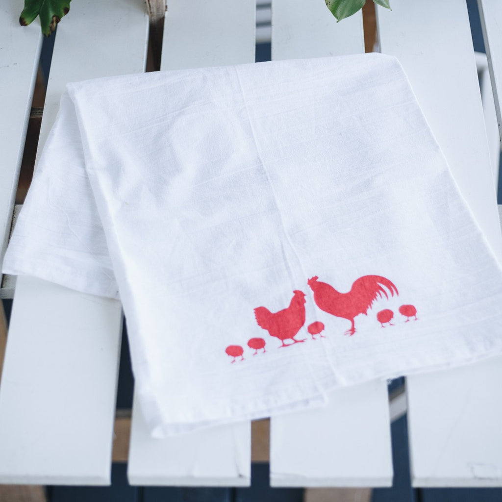Chicken Tea Towel